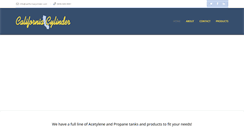 Desktop Screenshot of californiacylinder.com