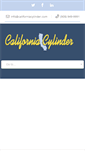 Mobile Screenshot of californiacylinder.com